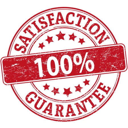 red rubber web stamp with stars on white backgroundのイラスト素材