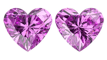 Diamonds. 3D illustration. 3D CG.の写真素材
