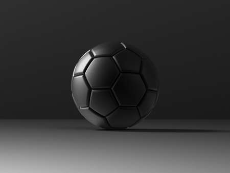Soccer Ball. 3D illustration. 3D CG. High resolution.の写真素材