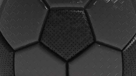 Soccer Ball. 3D illustration. 3D CG. High resolution.の写真素材