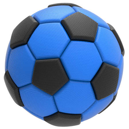 Soccer Ball. 3D illustration. 3D CG. High resolution.の写真素材