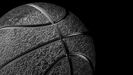 Basketball Design Background. 3D illustration. 3D rendering.の写真素材