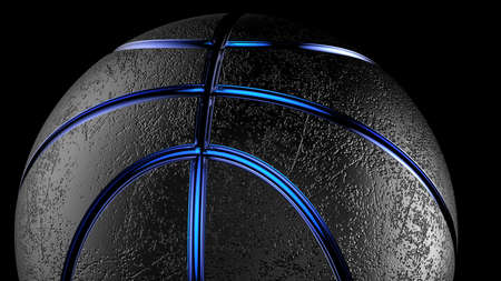 Basketball Design Background. 3D illustration. 3D rendering.の写真素材