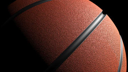 Basketball Design Background. 3D illustration. 3D rendering.の写真素材
