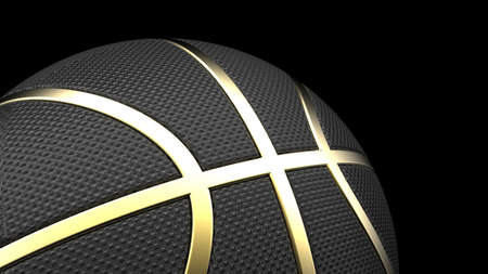 Basketball Design Background. 3D illustration. 3D rendering.の写真素材