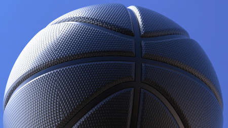 Basketball Design Background. 3D illustration. 3D rendering.の写真素材