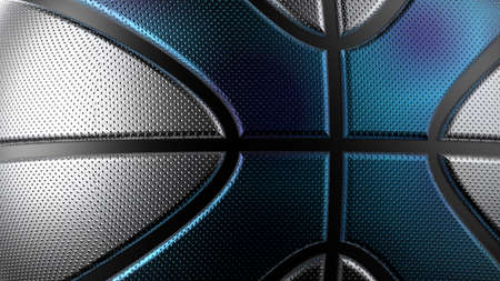 Basketball Design Background. 3D illustration. 3D rendering.の写真素材