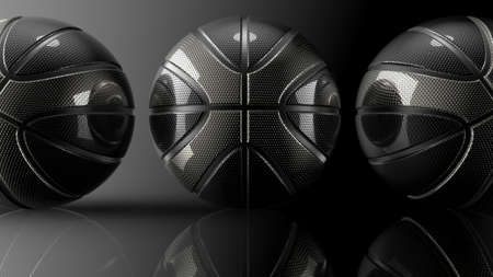 Basketball Design Background. 3D illustration. 3D rendering.の写真素材