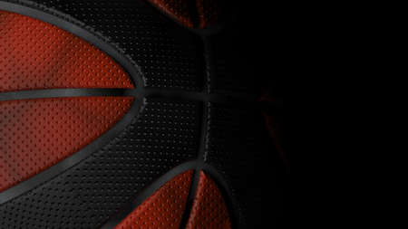 Basketball Design Background. 3D illustration. 3D rendering.の写真素材