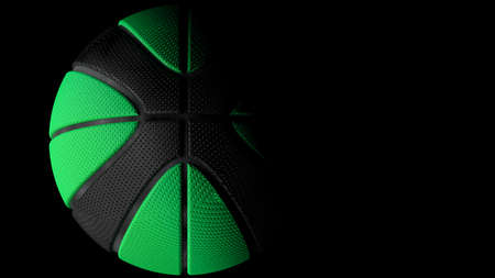 Basketball Design Background. 3D illustration. 3D rendering.の写真素材