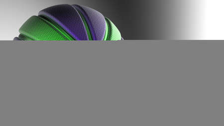 Basketball Design Background. 3D illustration. 3D rendering.