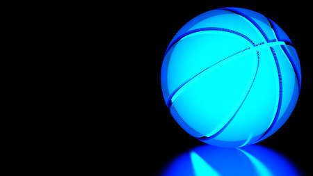 Basketball Design Background. 3D illustration. 3D rendering.の写真素材