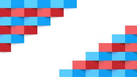 Abstract Wall Background. 3D illustration.
