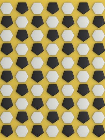Abstract Wall Background. 3D illustration.