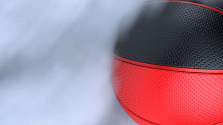 Basketball Design Background. 3D illustration. 3D rendering.の写真素材