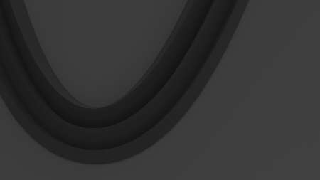 Black Leather Geometric Abstract Background Wall Paper. 3D illustration. 3D high quality rendering....