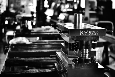 Sheet Metal Stamping Tool Die for Automotive Precision Parts on The Numerical Control Milling...