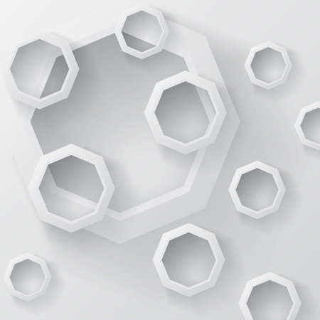 Abstract Background Overlapping circles conceptのイラスト素材