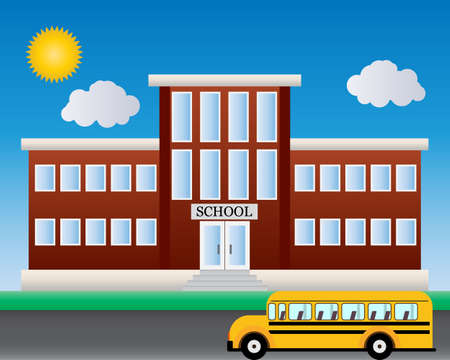 School. Welcome back to school. のイラスト素材
