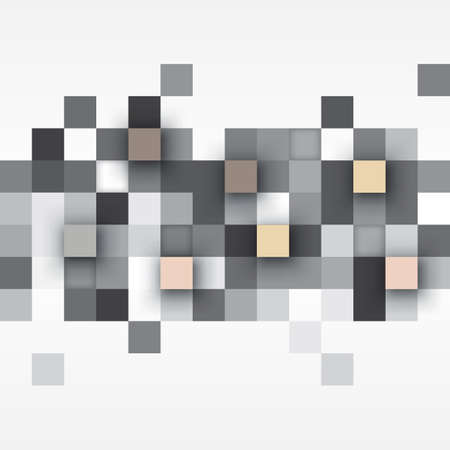 Vector background. Illustration of abstract texture with squares. Pattern design for banner, poster, flyer, card postcard cover, brochure.のイラスト素材