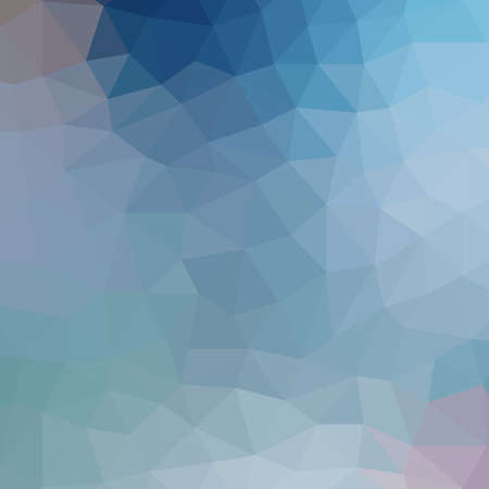 Colorful polygon background or vector frame. Abstract Triangle Geometrical Background, Vector Illustration. Geometric design for business presentations.のイラスト素材