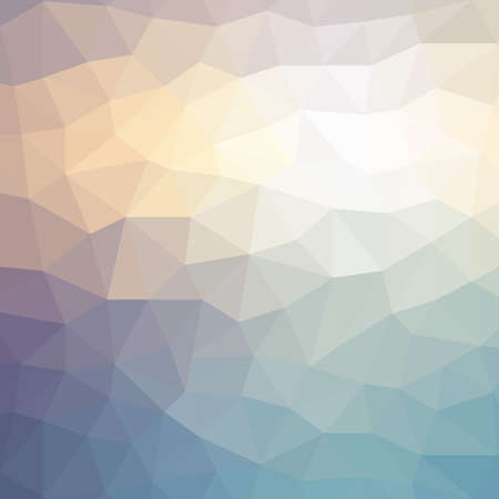 Colorful polygon background or vector frame. Abstract Triangle Geometrical Background, Vector Illustration. Geometric design for business presentations.のイラスト素材