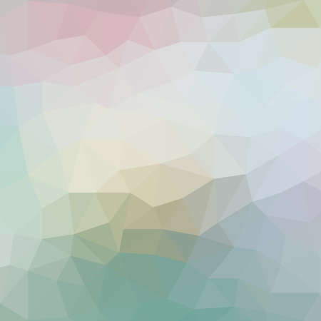 Colorful polygon background or vector frame. Abstract Triangle Geometrical Background, Vector Illustration. Geometric design for business presentations.のイラスト素材