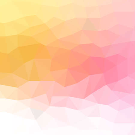 Colorful polygon background or vector frame. Abstract Triangle Geometrical Background, Vector Illustration. Geometric design for business presentations.のイラスト素材