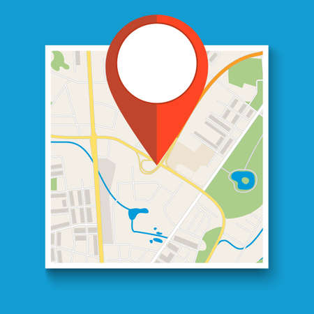 Navigation geolocation icon.のイラスト素材