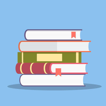 Stack of books.のイラスト素材