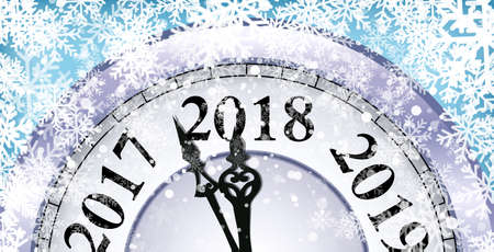 New Year and Christmas concept