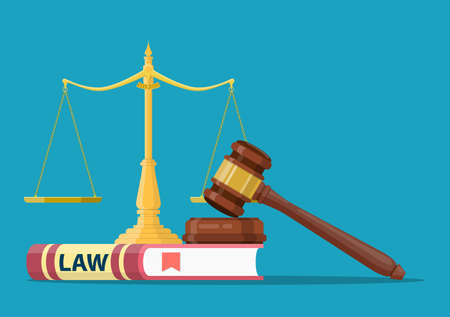 Judge wooden gavel