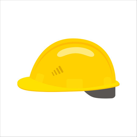Construction helmet icon.のイラスト素材
