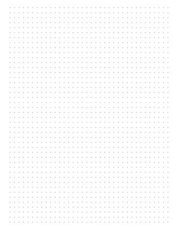 Grid paper. Dotted grid on white background.のイラスト素材