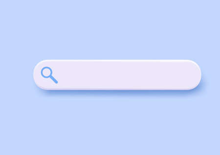 3D search bar.