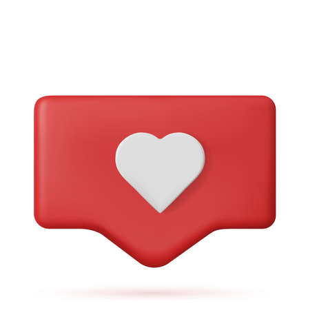 3d social media notification