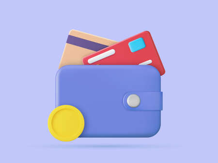 3D Money Saving icon conceptのイラスト素材