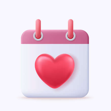 3d Calendar, notes reminder.のイラスト素材