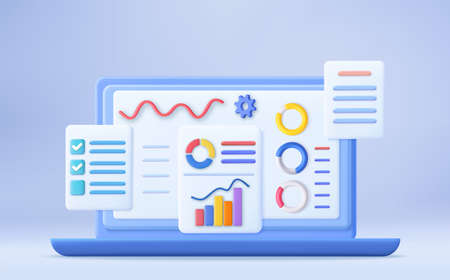 3d Business strategy concept.のイラスト素材