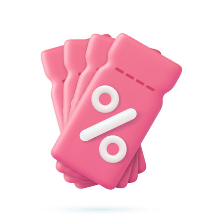 Voucher card cash back template design with coupon code promotionのイラスト素材