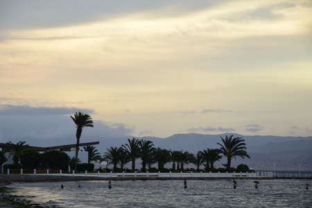 Bay of Paracas, Peru. Coastline of Peru, Paracas National Reserve.