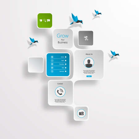 Infographics/ business Designのイラスト素材
