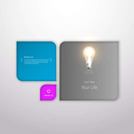 Abstract infogrpahics designのイラスト素材