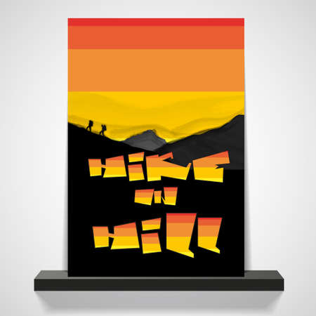 Abstract Graffiti Flyer or cover Designのイラスト素材