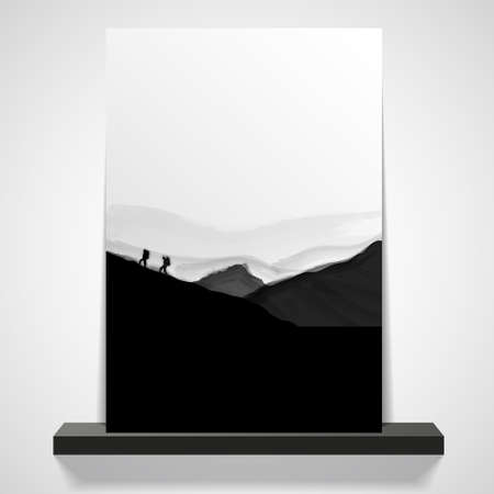 Abstract Flyer or cover Designのイラスト素材