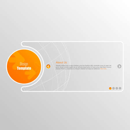 Minimal Web Templateのイラスト素材