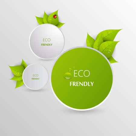 Green eco abstract design, Vector illustration eps 10のイラスト素材