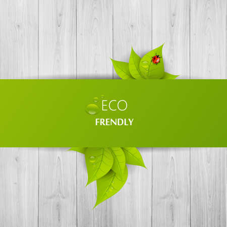 Green eco abstract design, Vector illustration eps 10