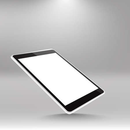 Realistic 3D Smart Phone Template Variation White and Black Design EPS10 Vector Illustrationのイラスト素材
