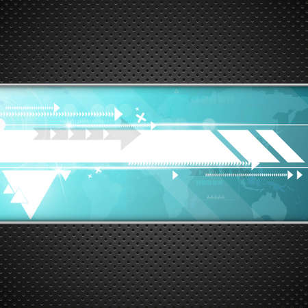 Abstract technology background - vector illustrationのイラスト素材